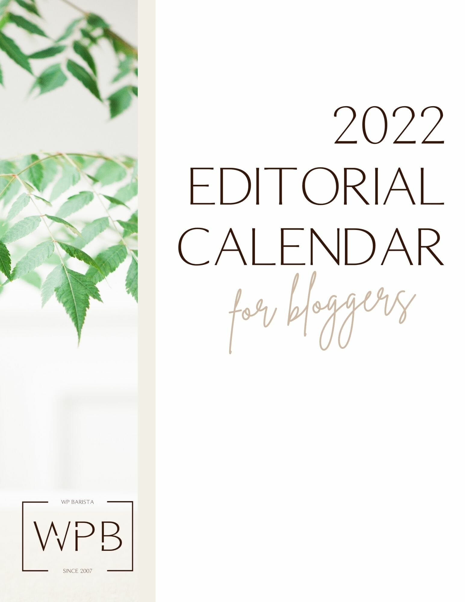 2023 Free Printable Blog Content Strategy & Planner