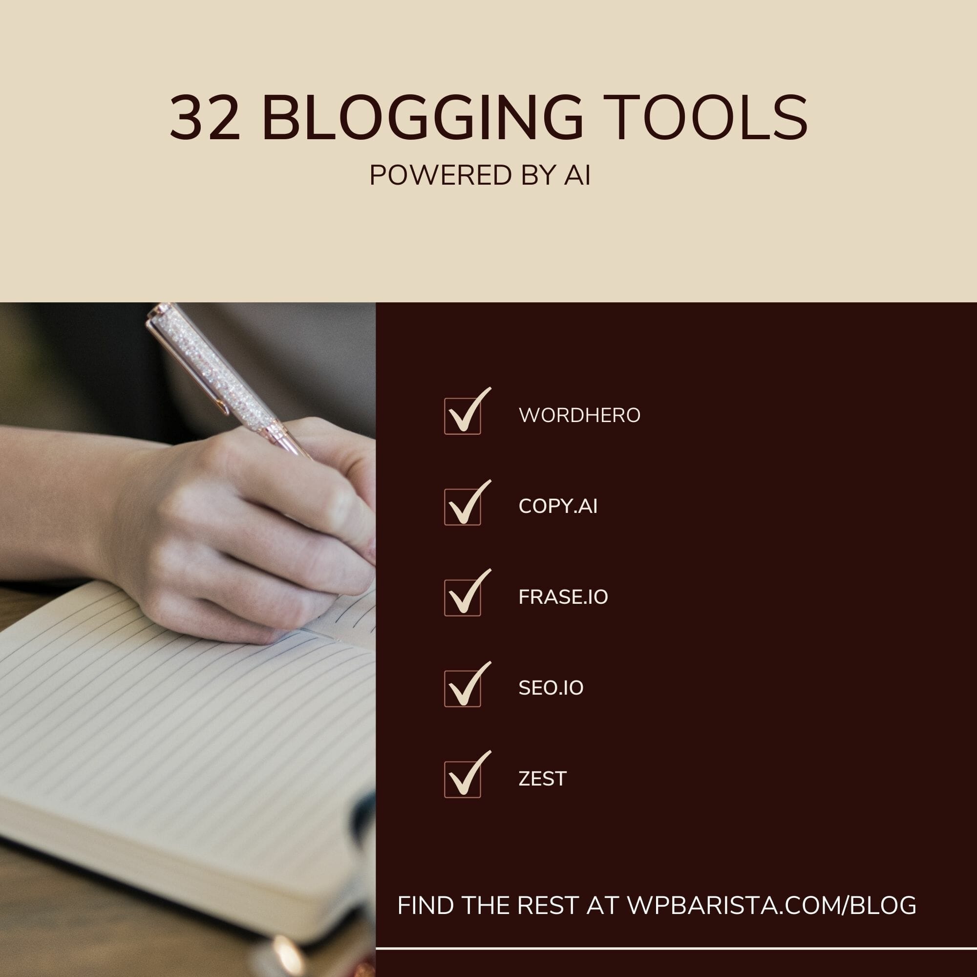 32 AI Writing Tools for Bloggers