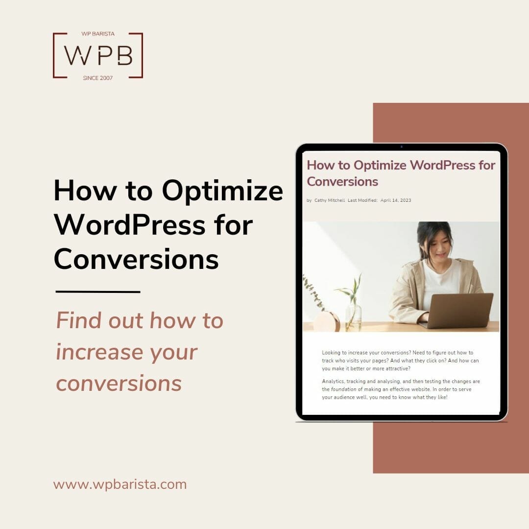 How to Optimize WordPress for Conversions